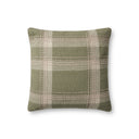Green / Multi / 18" x 18" Cover w/Down
