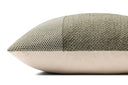 Ivory / Green / 22" x 22" Cover w/Poly