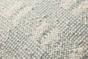 Ivory / Blue / 18" x 18" Cover w/Poly