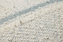 Ivory / Blue / 22" x 22" Cover w/Poly