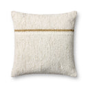 Ivory / Gold / 22" x 22" Cover w/Poly
