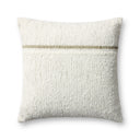 Ivory / Moss / 22" x 22" Cover w/Poly