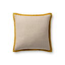 Natural / Mustard / 18" x 18" Cover w/Poly