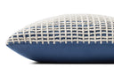 Blue / Ivory / 18" x 18" Cover w/Poly