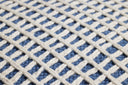 Blue / Ivory / 18" x 18" Cover w/Poly