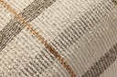 Ivory / Brown / 20" x 20" Cover w/Poly