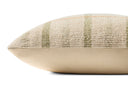 Ivory / Green / 20" x 20" Cover w/Poly
