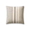 Ivory / Grey / 18 " x 18" Cover w/Down