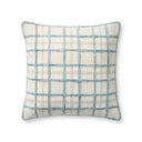 Ivory / Blue / 20" x 20" Cover w/Down
