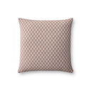 Ivory / Brown / 18" x 18" Cover w/Poly