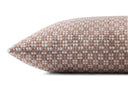 Ivory / Brown / 18" x 18" Cover w/Poly