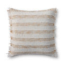 Beige / Ivory / 22" x 22" Cover w/Poly