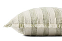 Green / Ivory / 22" x 22" Cover w/Poly