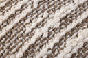 Dark Taupe / Ivory / 22" x 22" Cover w/Poly