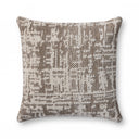 Loloi PLL0141 Dark Taupe / Ivory Pillow