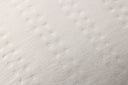 White / 22" x 22" Cover w/Poly
