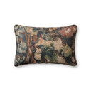 Loloi PLL0212 Green / Multi Machine-Woven Polyester Lumbar Throw Pillow