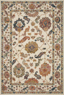 White / Multi / 9'-3" x 13'