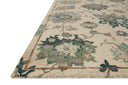 Ivory / Blue / 9'-3" x 13'