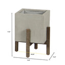LH Home Patio Square Standing Pot