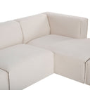 LH Home Premium Right Modular Sectional with Ottoman