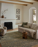Blue / Sand / 3'-6" x 5'-3"