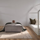 Renwil Chloe 3'3" x 4' Ft Handwoven Indoor Rug - Cream / Beige