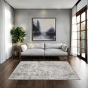 Renwil Chloe 1' x 1' Ft Handwoven Indoor Rug - Grey