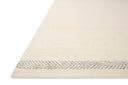 Ivory / Silver / 3'-6" x 5'-6"