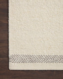 Ivory / Silver / 3'-6" x 5'-6"