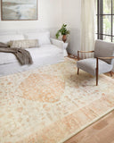 Ivory / Terracotta / 3'-3" x 5'-3"