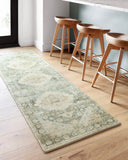 Teal / Ivory / 7'-6" x 9'-6"