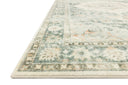 Teal / Ivory / 2'-6" x 9'-9"