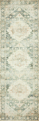 Teal / Ivory / 7'-6" x 9'-6"