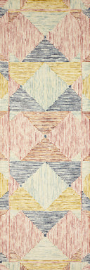 Ivory / Multi / 3'-6" x 5'-6"