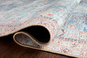 Teal / Multi / 3'-6" x 5'-6"