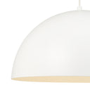 Renwil Ozona 27.5" Wide 1-Light Chandelier - Matte Off-White