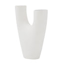 Renwil Avignon Indoor Ceramic Stoneware Small Vase - Matte Off-White