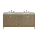 Walnut Whisper / Victorian Silver - 3 Faucet Holes