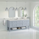 Serenity Blue / Eternal Jasmine Pearl - 3 Faucet Holes