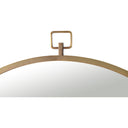Renwil Azam 34" Tall Round Wall Mirror - Yellow