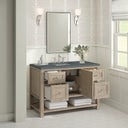Whitewashed Oak / Parisien Bleu - 3 Faucet Holes