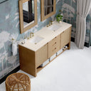 Seaside Oak / Eternal Marfil - 3 Faucet Holes