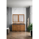Saddle Brown / Charcoal Soapstone - 3 Faucet Holes