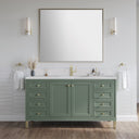 Smokey Celadon / White Zeus - 1 Faucet Hole