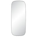 Renwil Almandine 72" Tall Rectangular Mirror - Matte Black