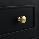 Black Onyx / Victorian Silver - 3 Faucet Holes