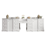 Carrara White - 3 Faucet Holes