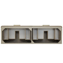 Pebble Oak / Victorian Silver - 3 Faucet Holes