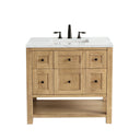 Light Natural Oak / Ethereal Noctis - 3 Faucet Holes